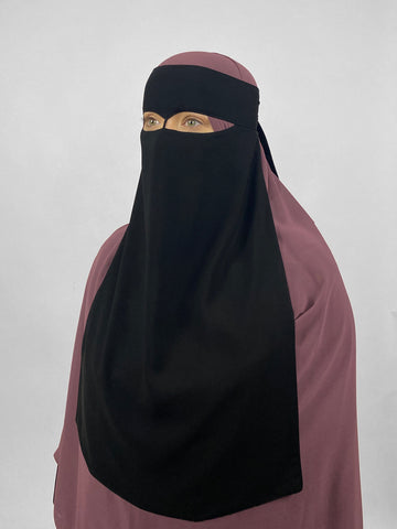 24" Widows Peak AKA Eagle Eye Nose String Niqab
