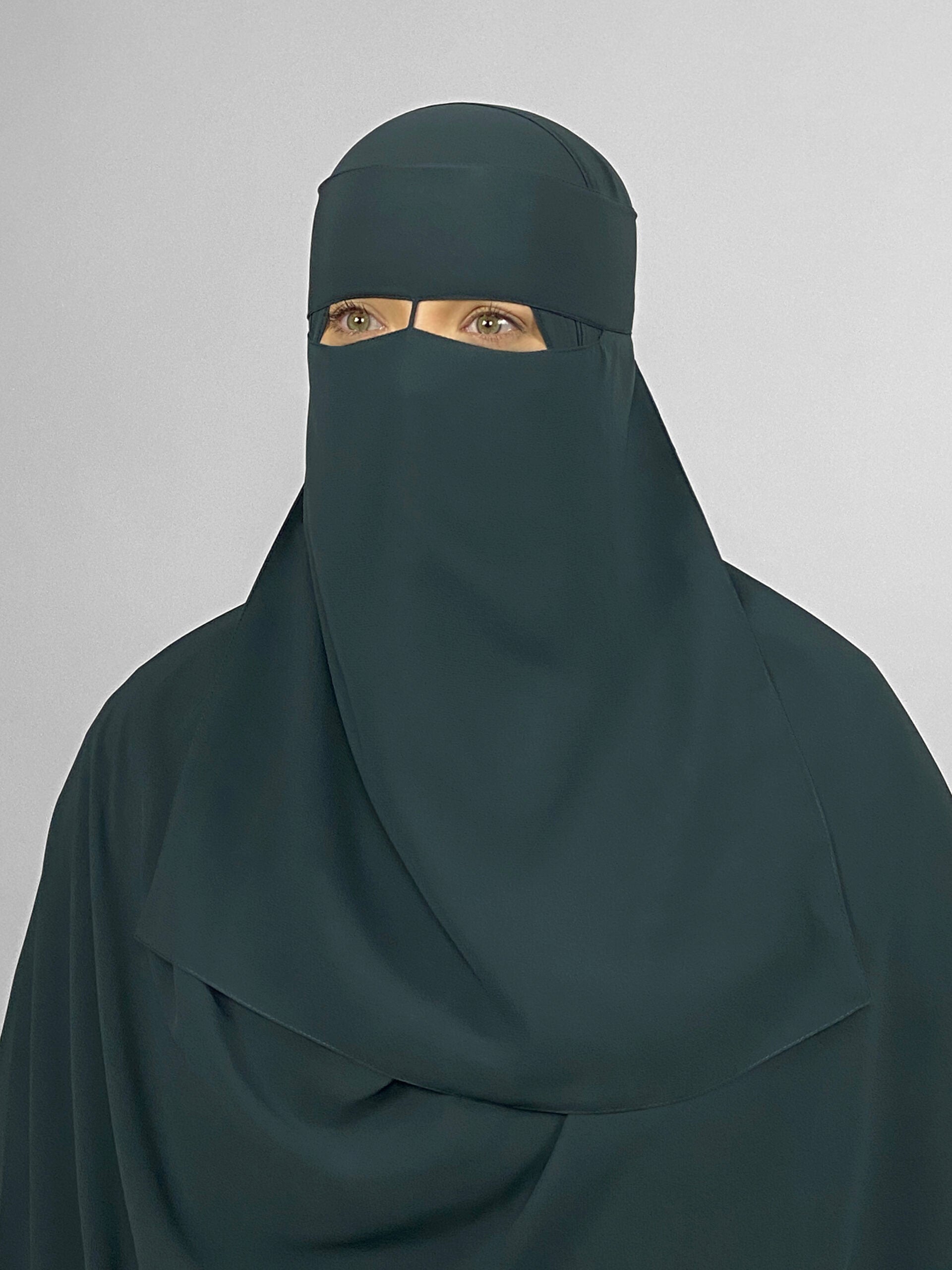 Medium 1 Layer Niqab | Thin Nose String