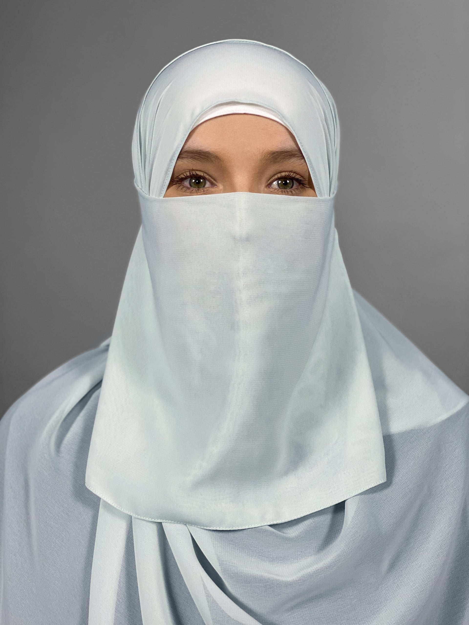 Short Half Niqab | Tie back