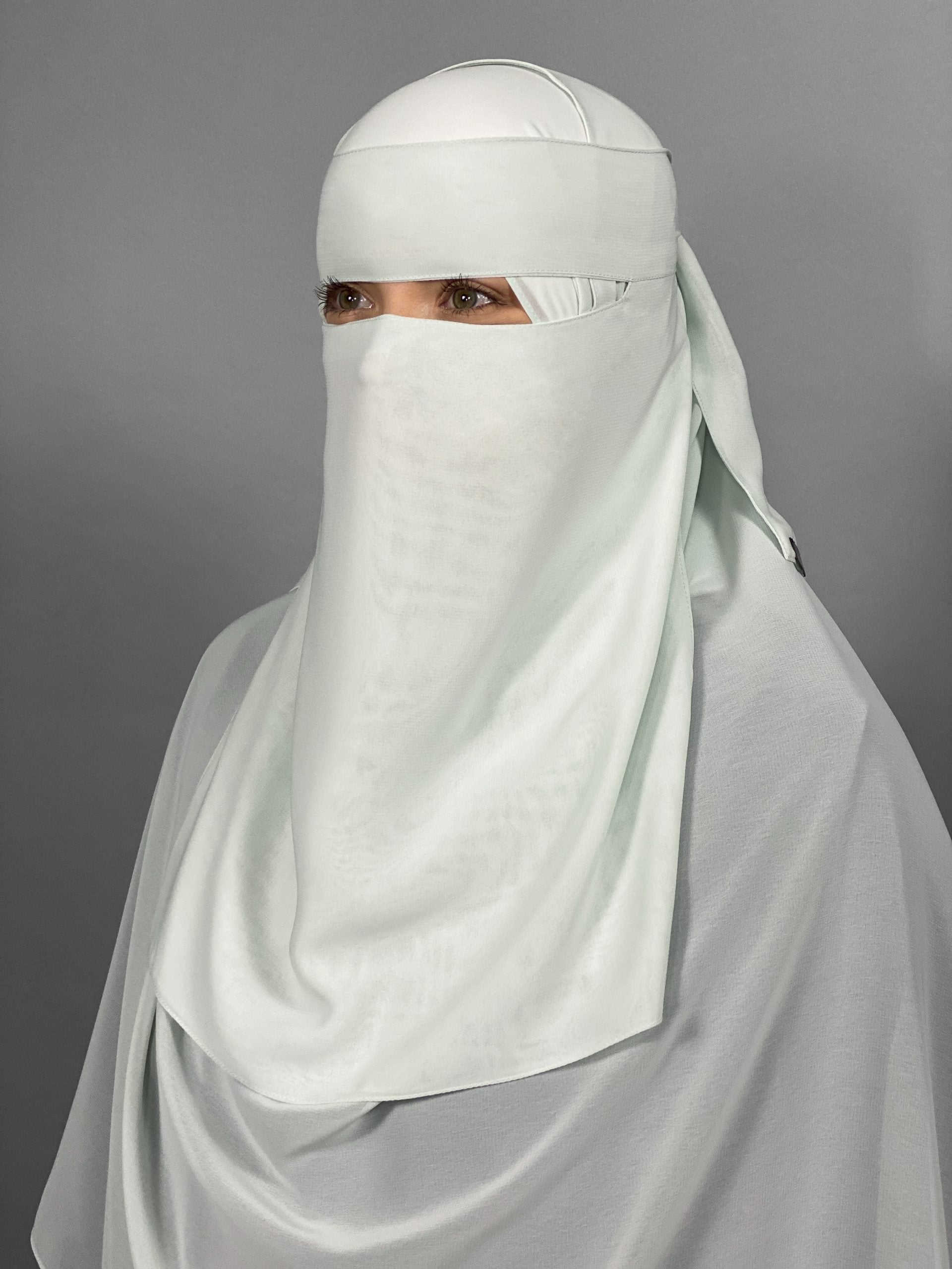 Medium 1 Layer Niqab | No-Pinch