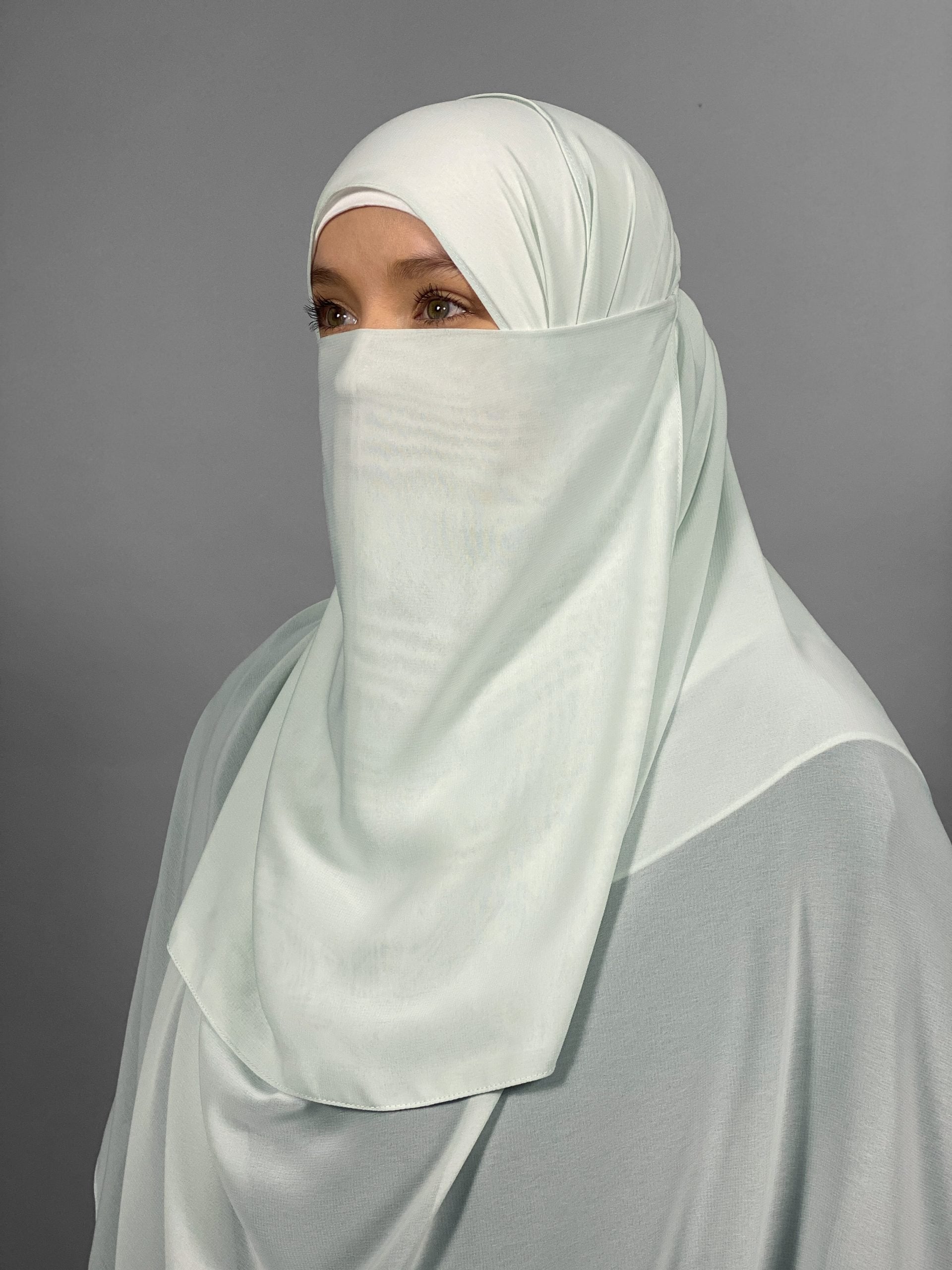Medium Half Niqab | Tie Back