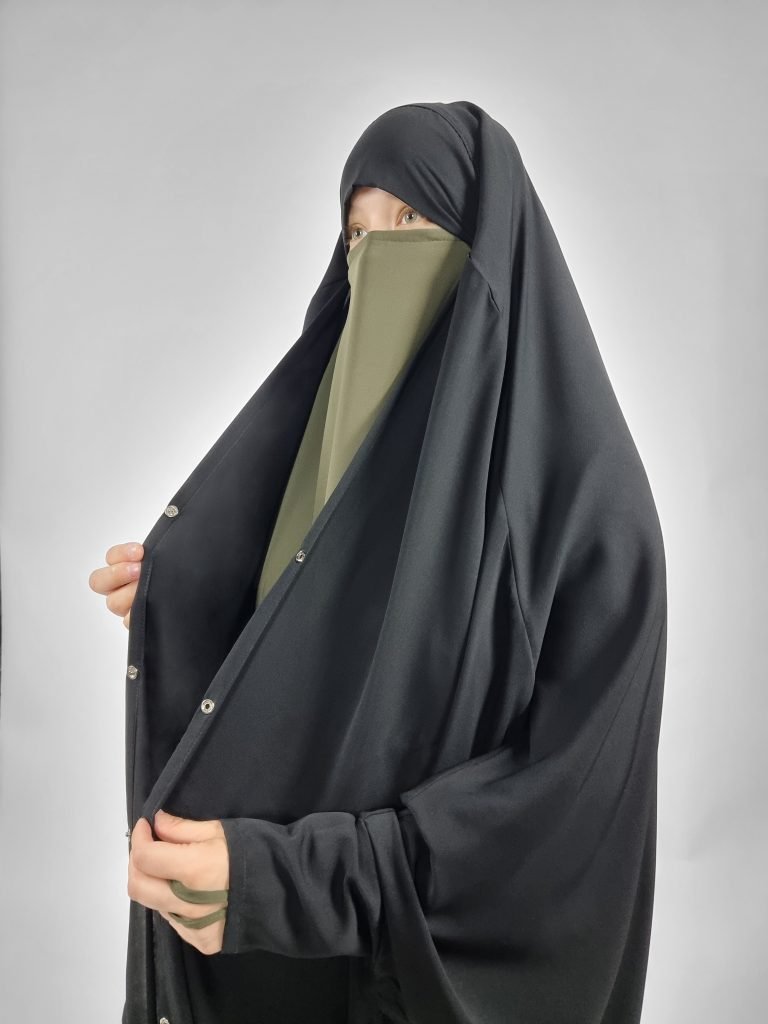 Front Buttoned Jilbab | Matte