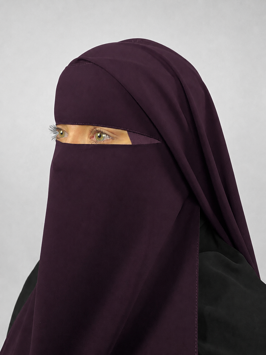 Long Rectangular 2 Layer Niqab | Pinch