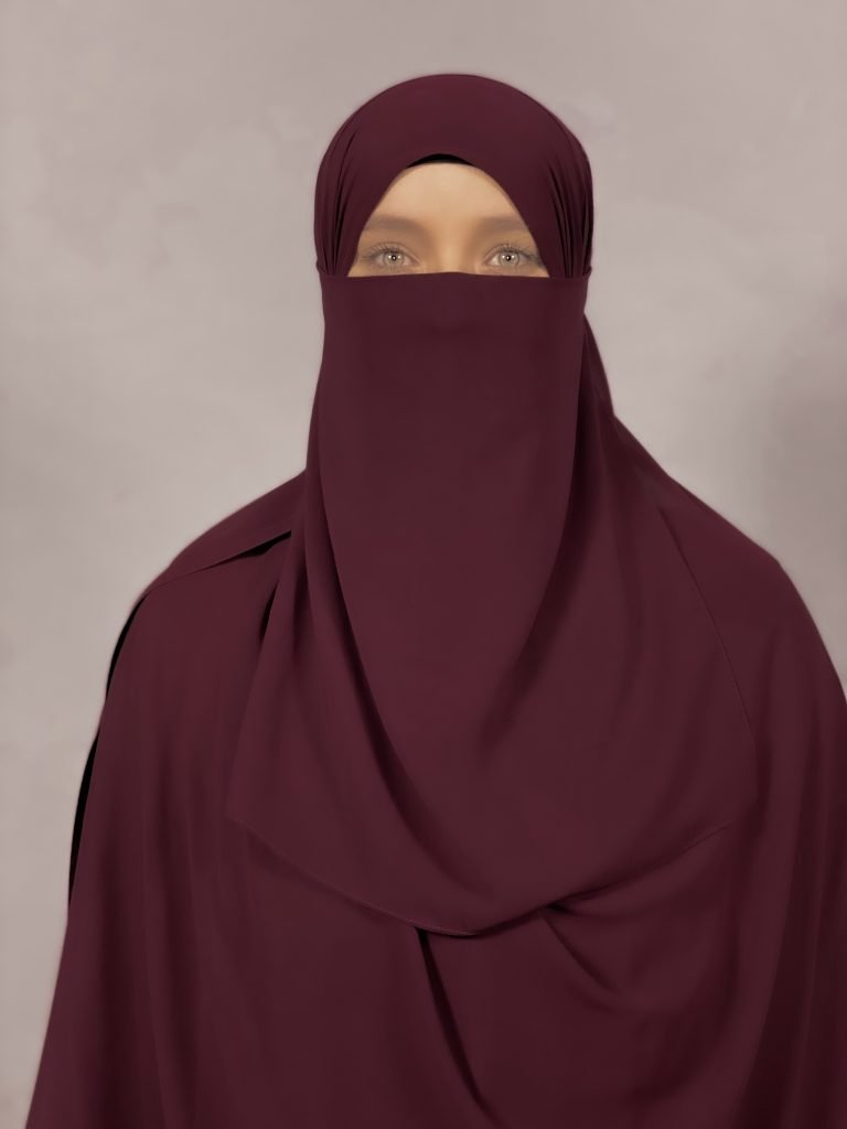 Medium Half Niqab | Tie Back