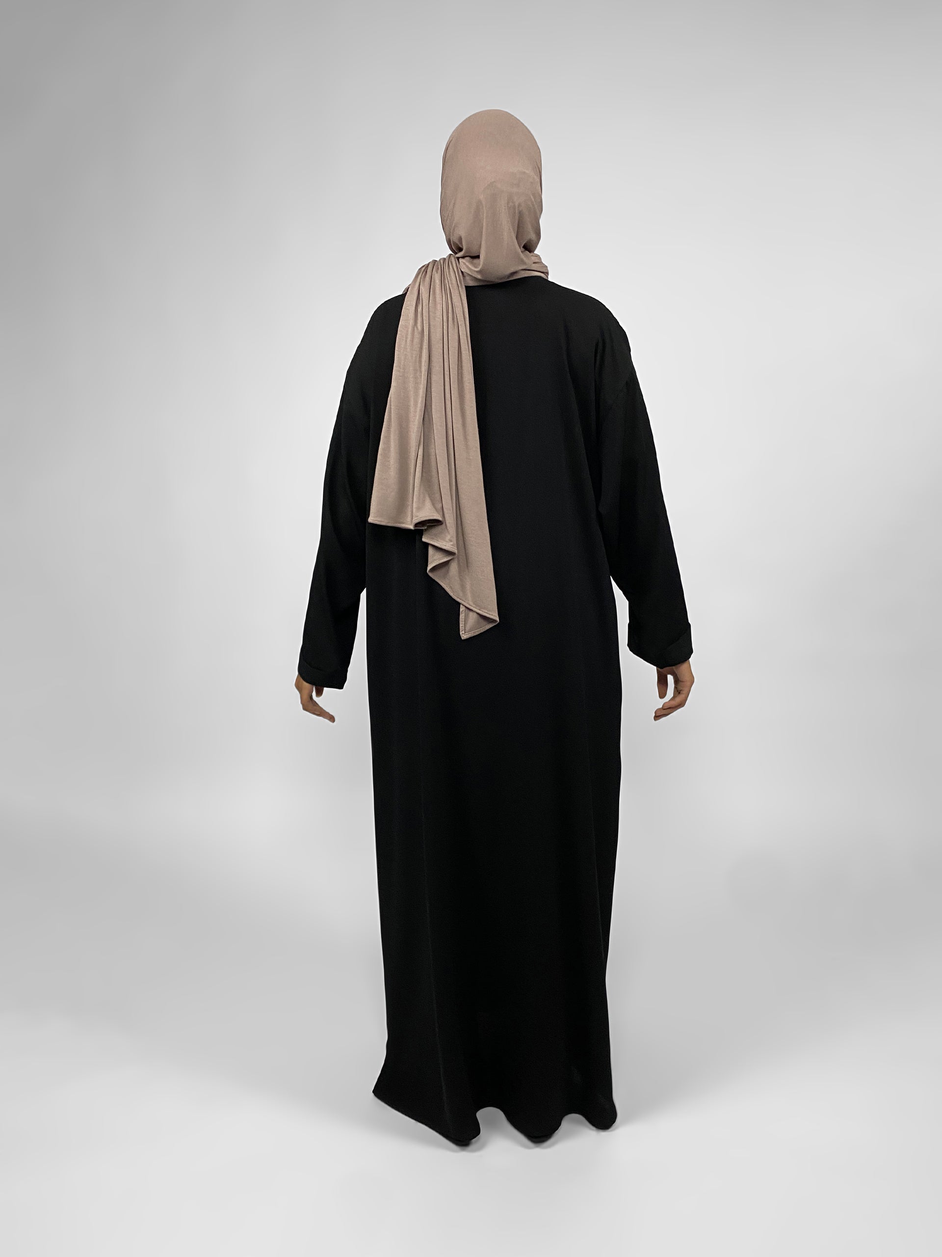 Essential Oversized Abaya | Loose Folded Sleeve | Matte