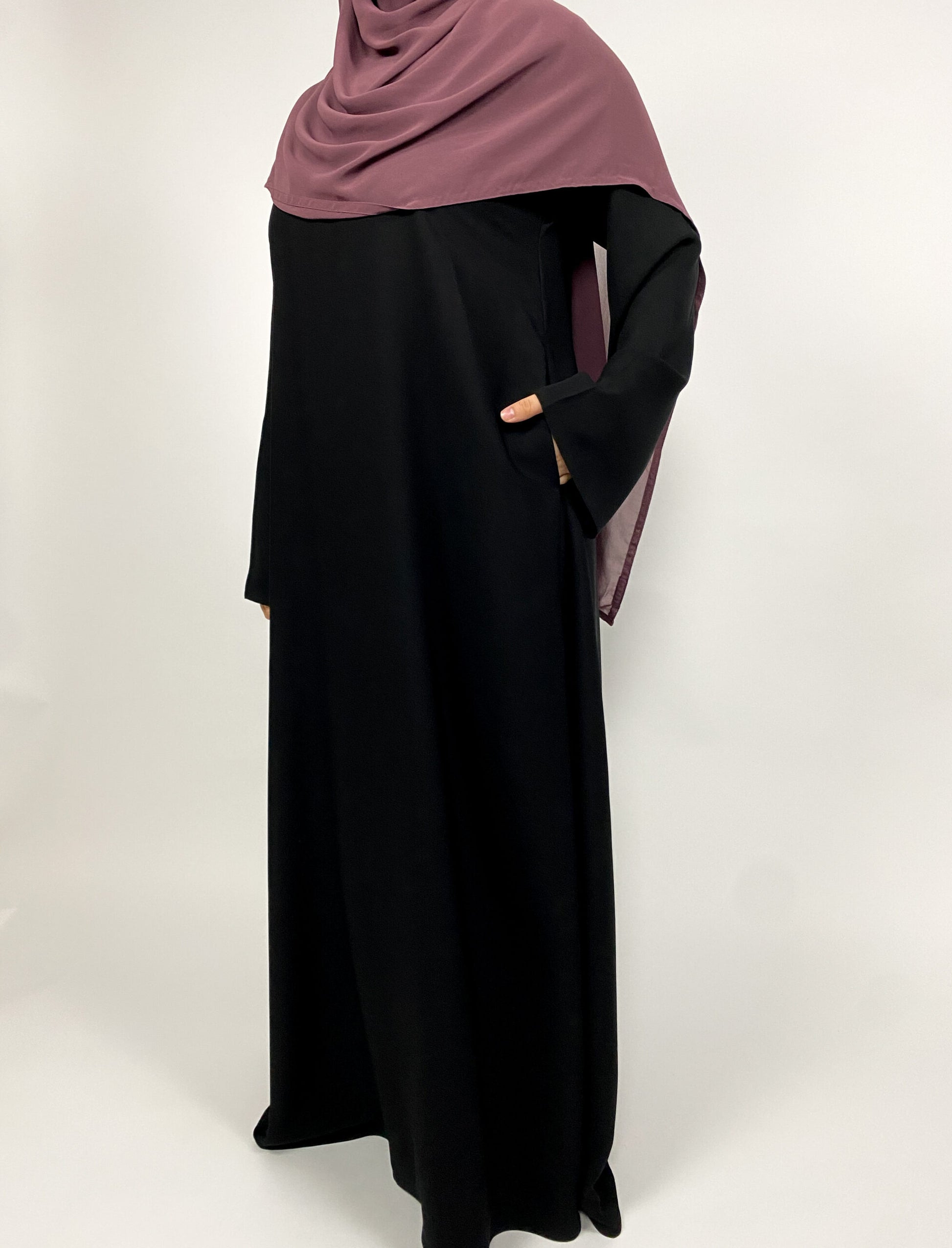 Straight Abaya | Loose Sleeve | Matte