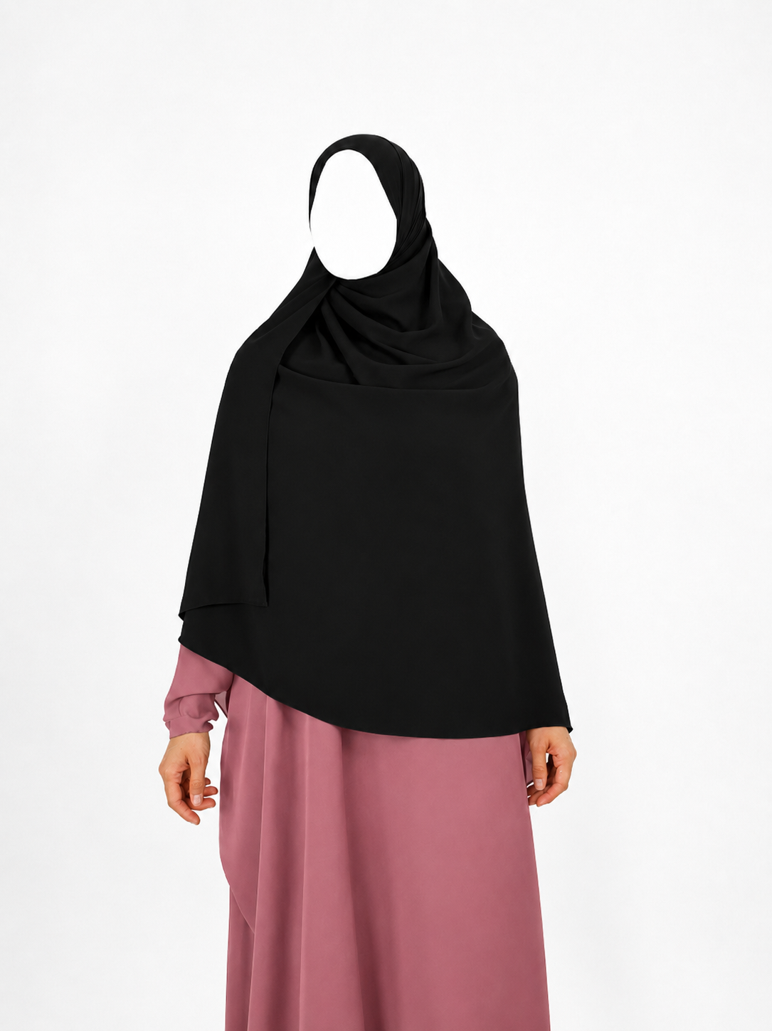 Large Maxi Hijab - Black