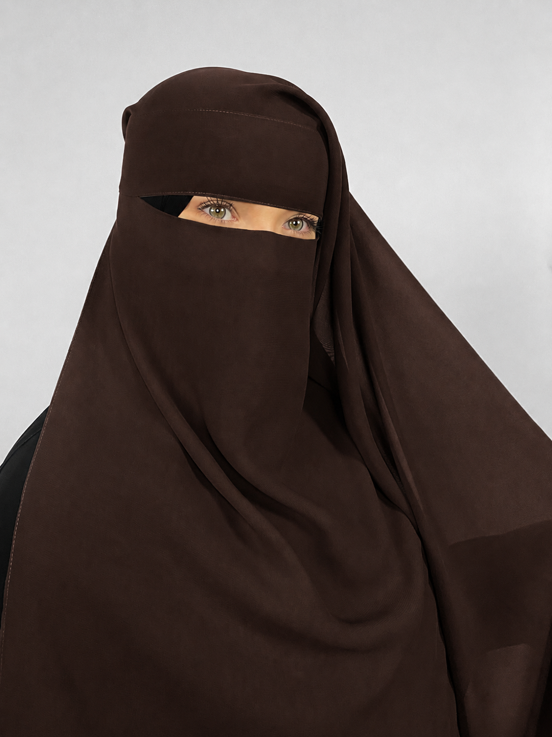 Long Rectangular 2 Layer Niqab | Pinch