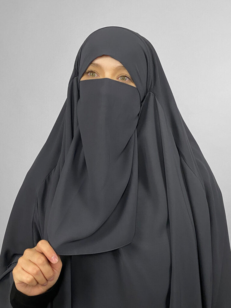 Medium Half Niqab | Tie Back