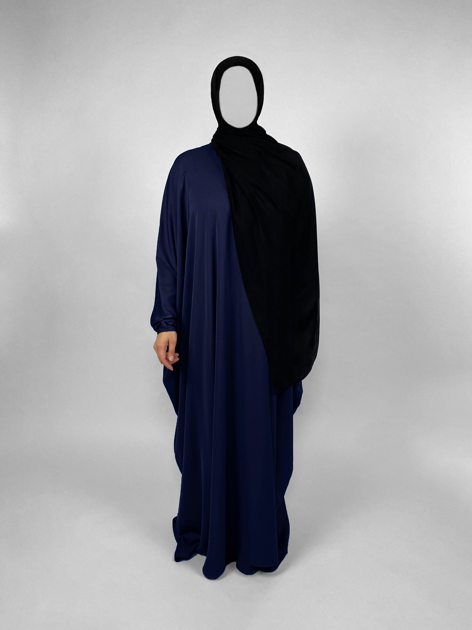 Classic Butterfly Abaya | Navy
