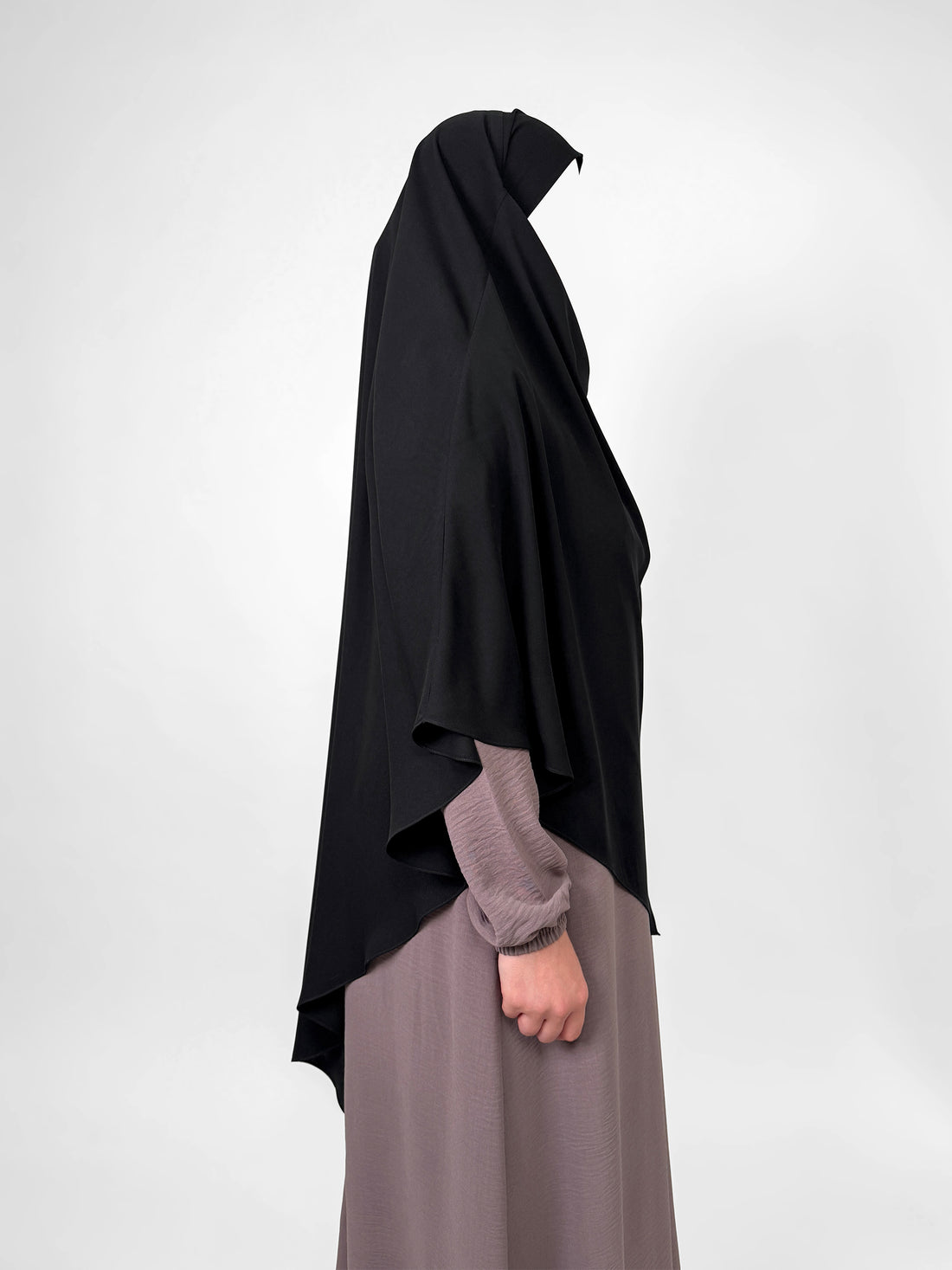 Matte Diamond Khimar | Medium