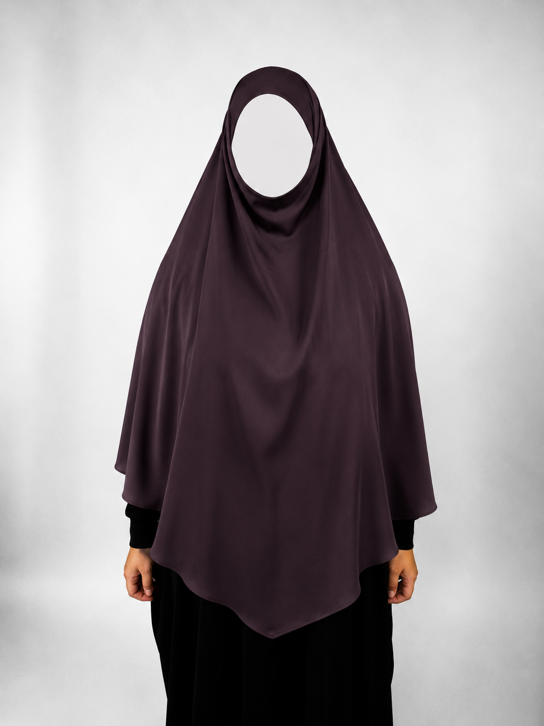 Mocha Noir Diamond Khimar | Short