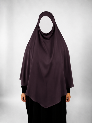 Mocha Noir Diamond Khimar | Short