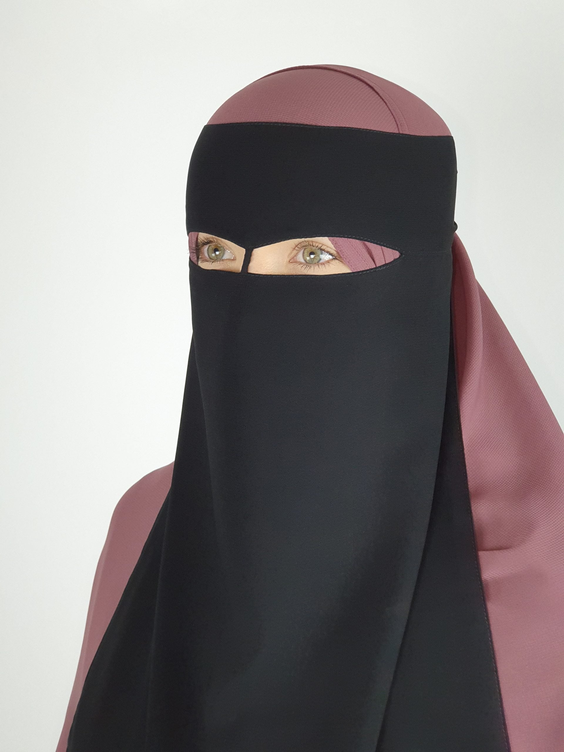 24" Widows Peak AKA Eagle Eye Nose String Niqab