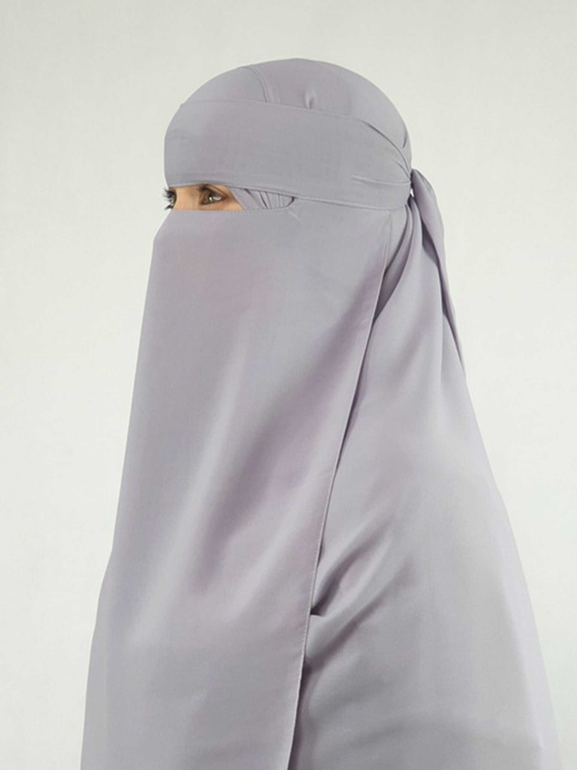 Medium 1 Layer Niqab | No-Pinch