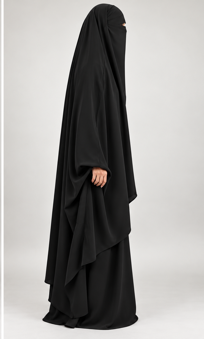 2 Piece Waterfall Jilbab | Nida