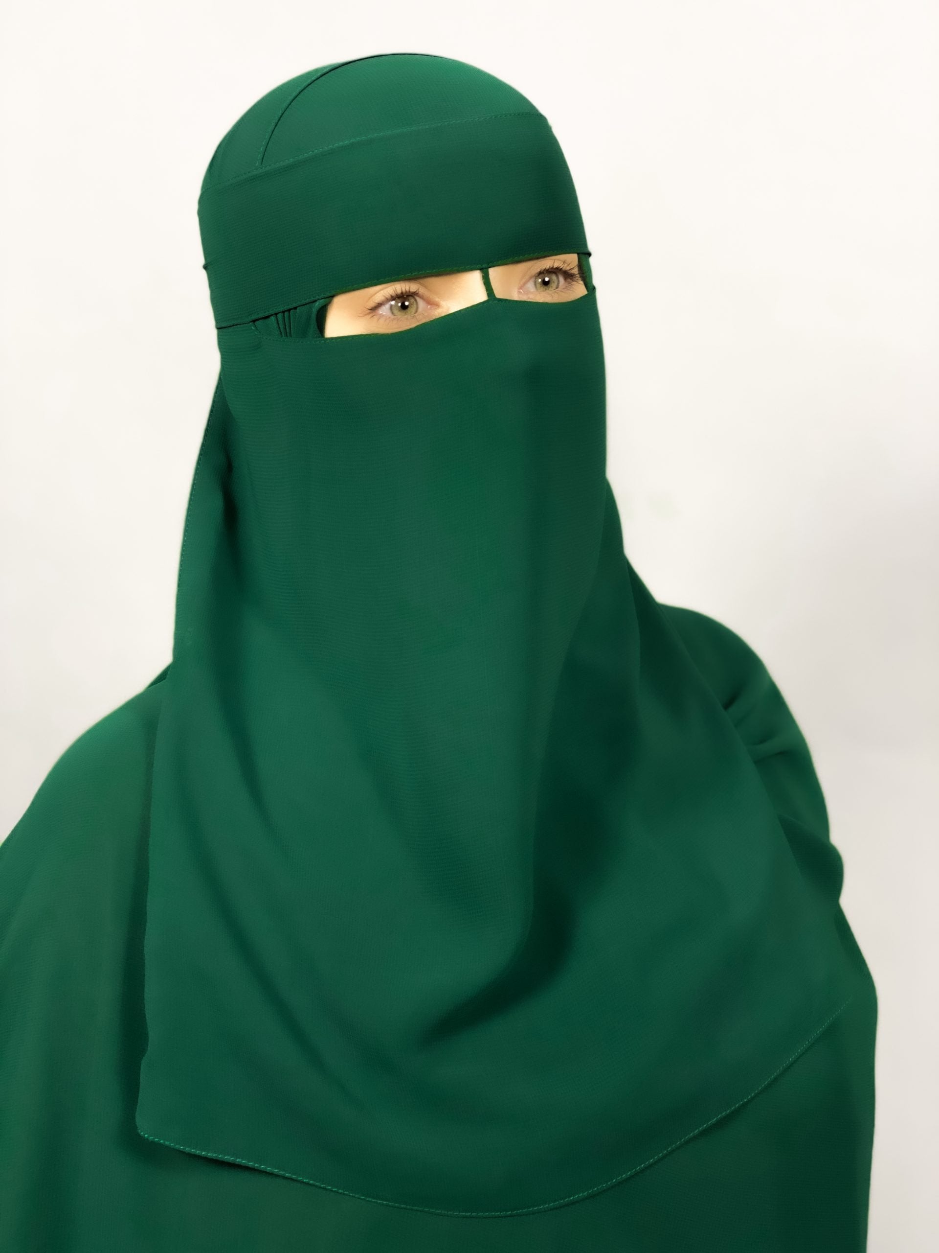 Medium 1 Layer Niqab | Thin Nose String