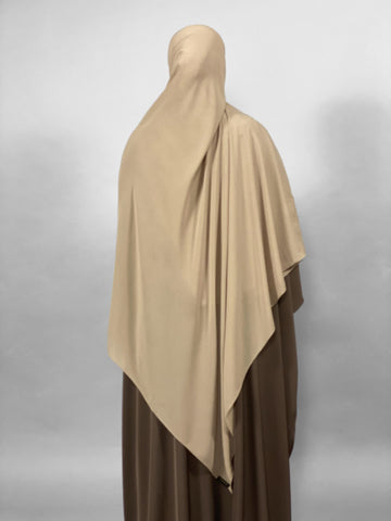 Short 2 Layer Niqab: Pinch