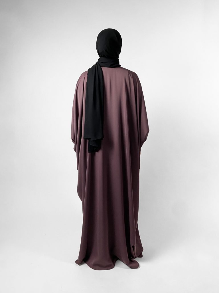 Classic Butterfly Abaya | Dusty Pink