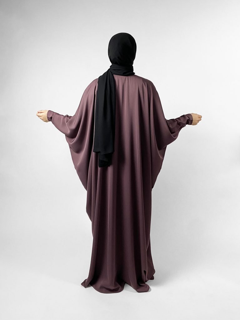 Classic Butterfly Abaya | Dusty Pink