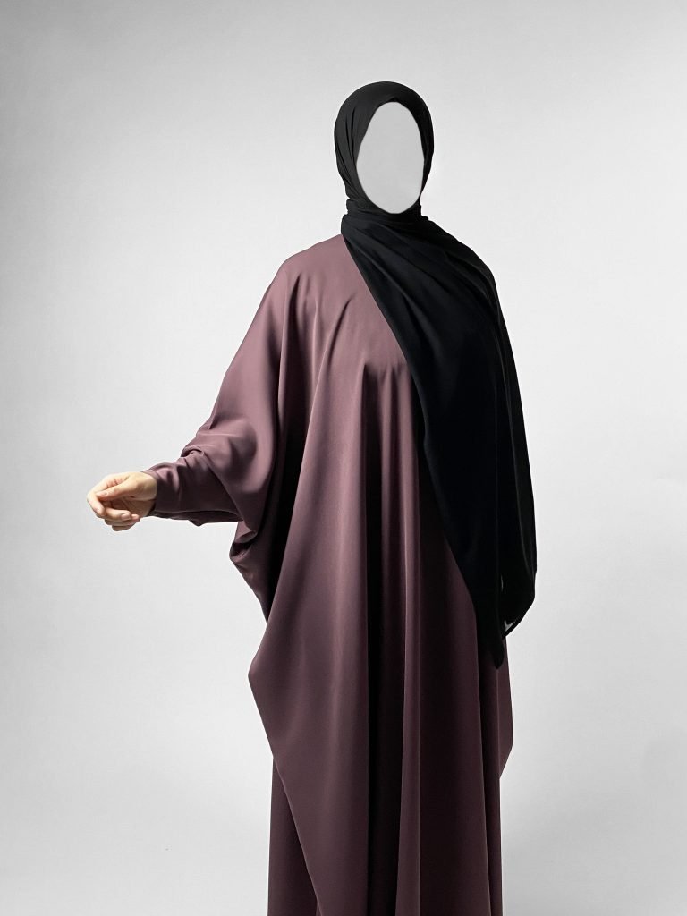Classic Butterfly Abaya | Dusty Pink