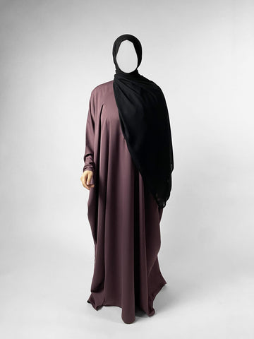 Classic Butterfly Abaya | Dusty Pink