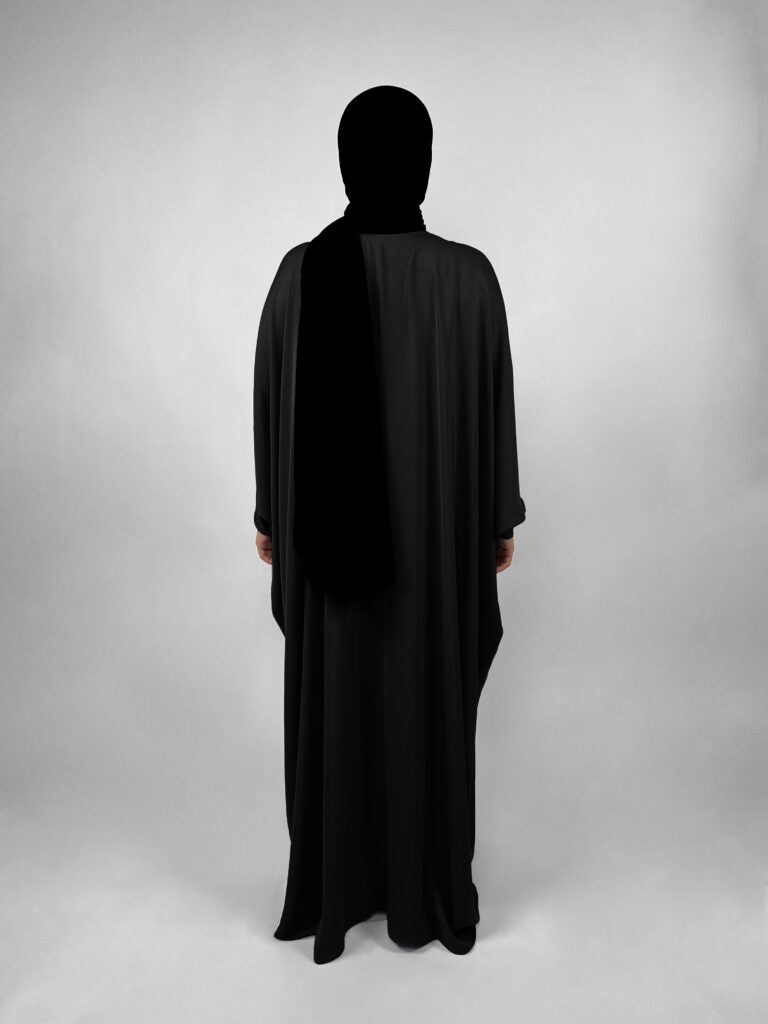 Classic Butterfly Abaya: Black