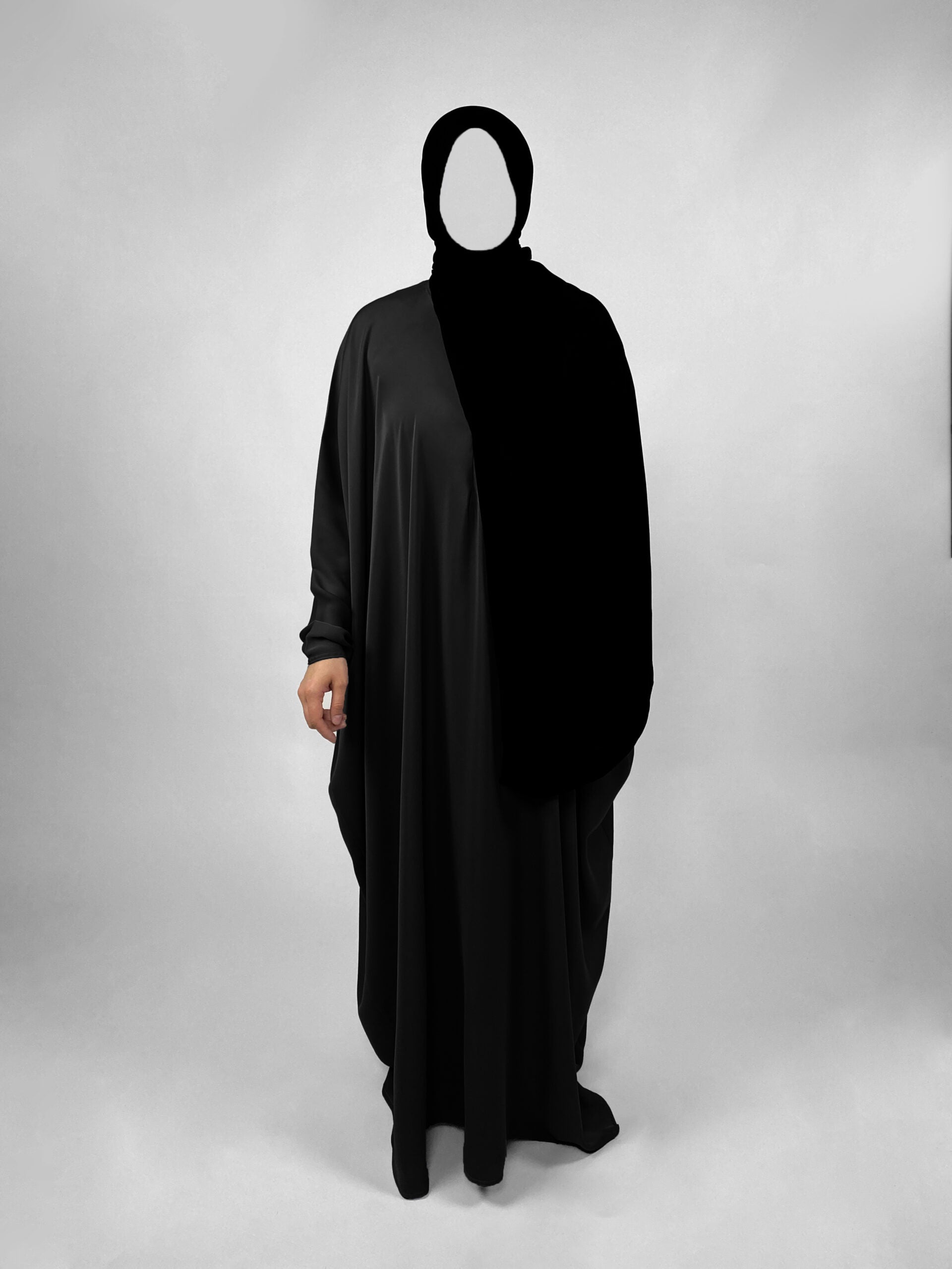 Classic Butterfly Abaya: Black