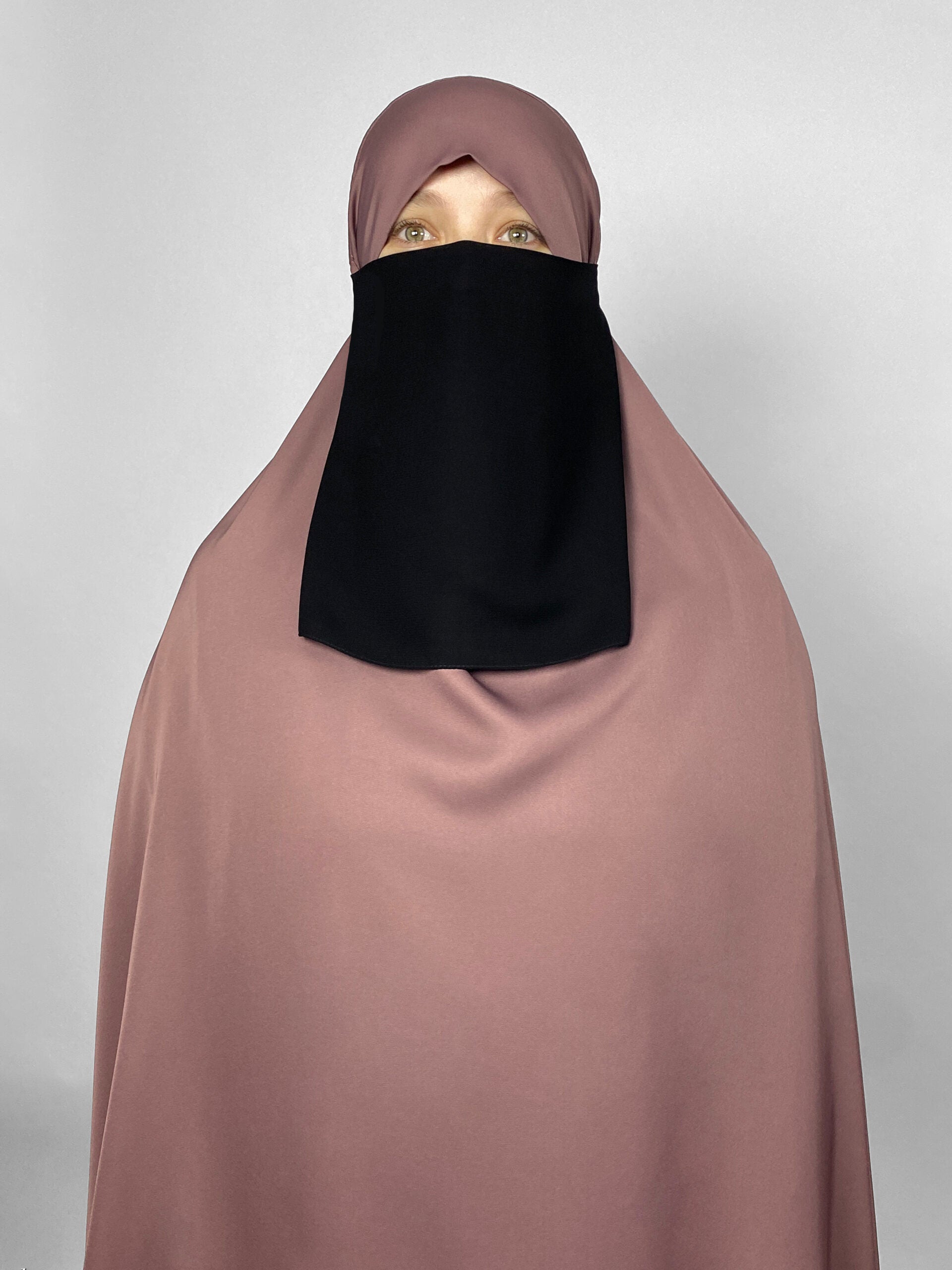 Short Half Niqab | Tie back