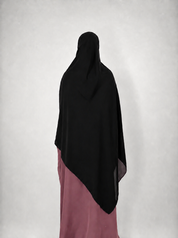 Large Maxi Hijab - Black