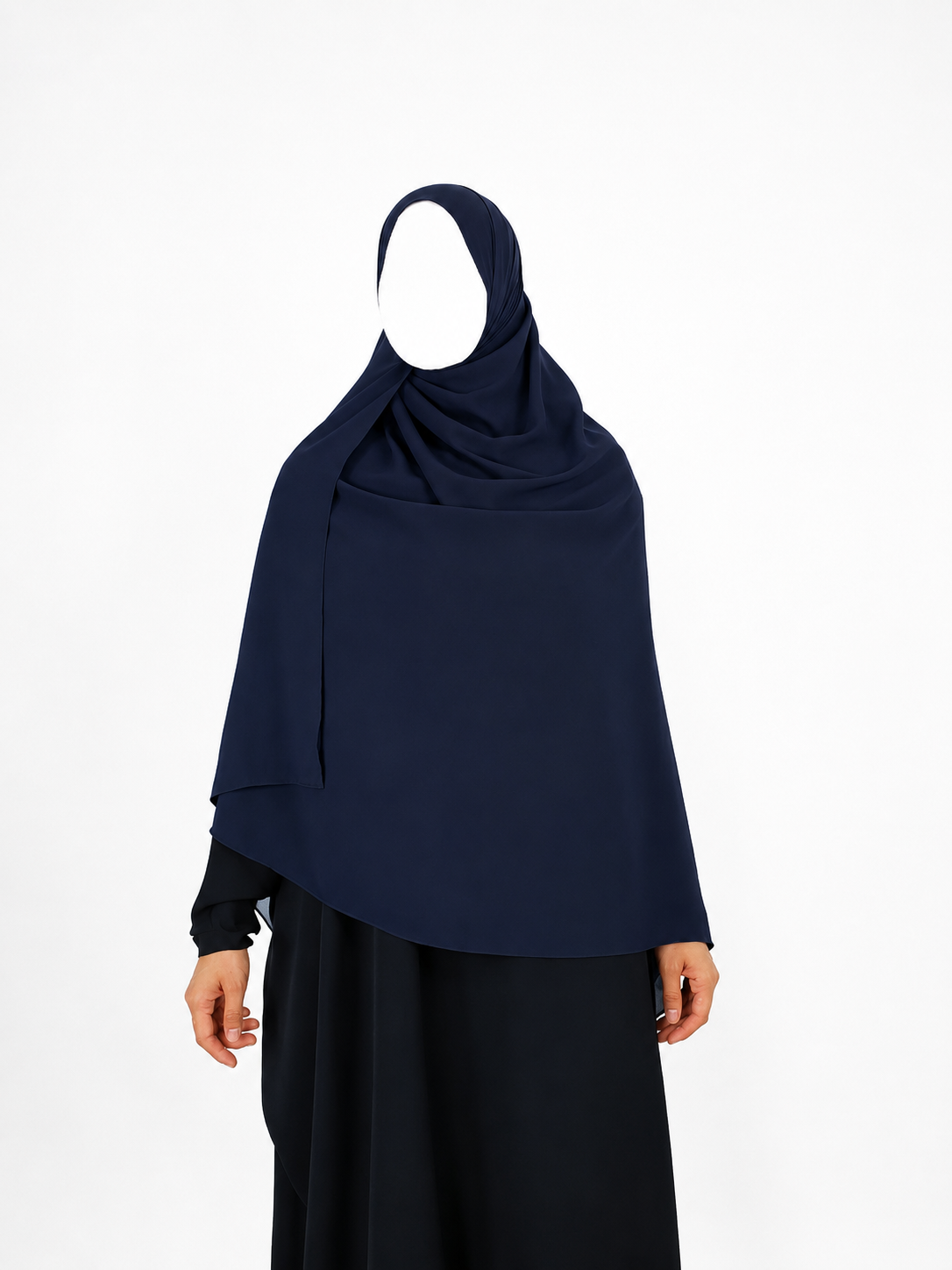 Large Maxi Hijab - Navy