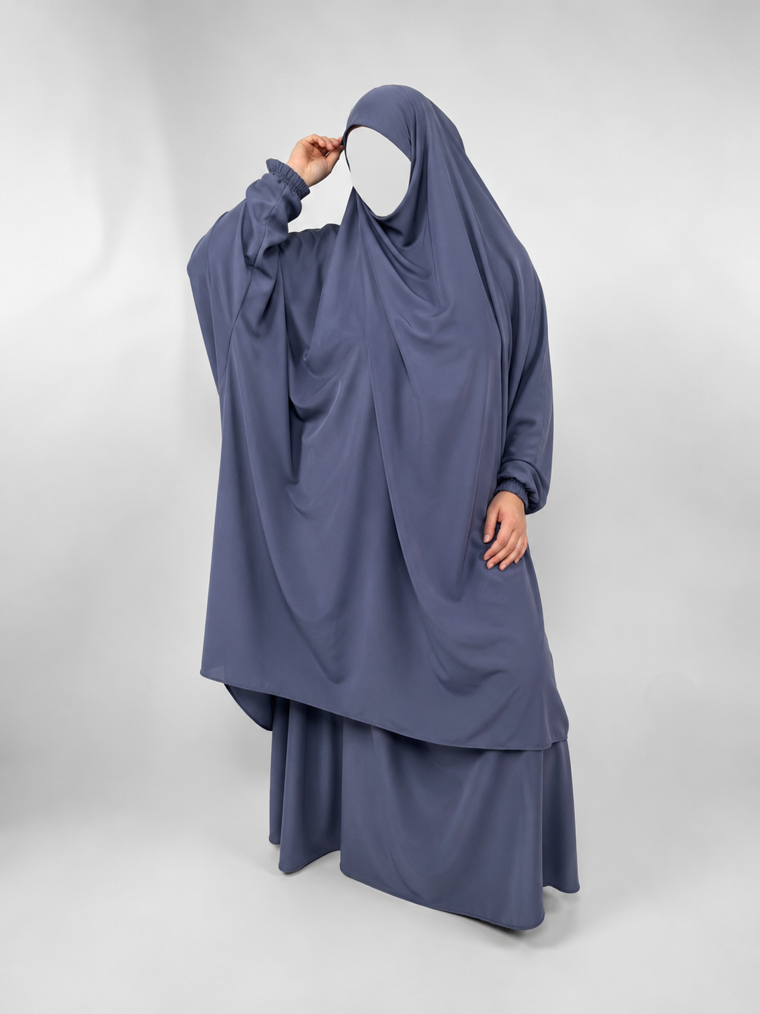 2 Piece Jilbab | Elastic Cuff | Nida
