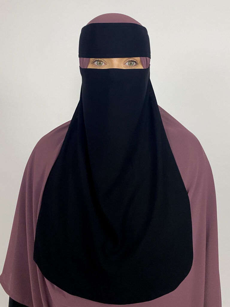 Saudi Niqab | Long | Elasticated Sides
