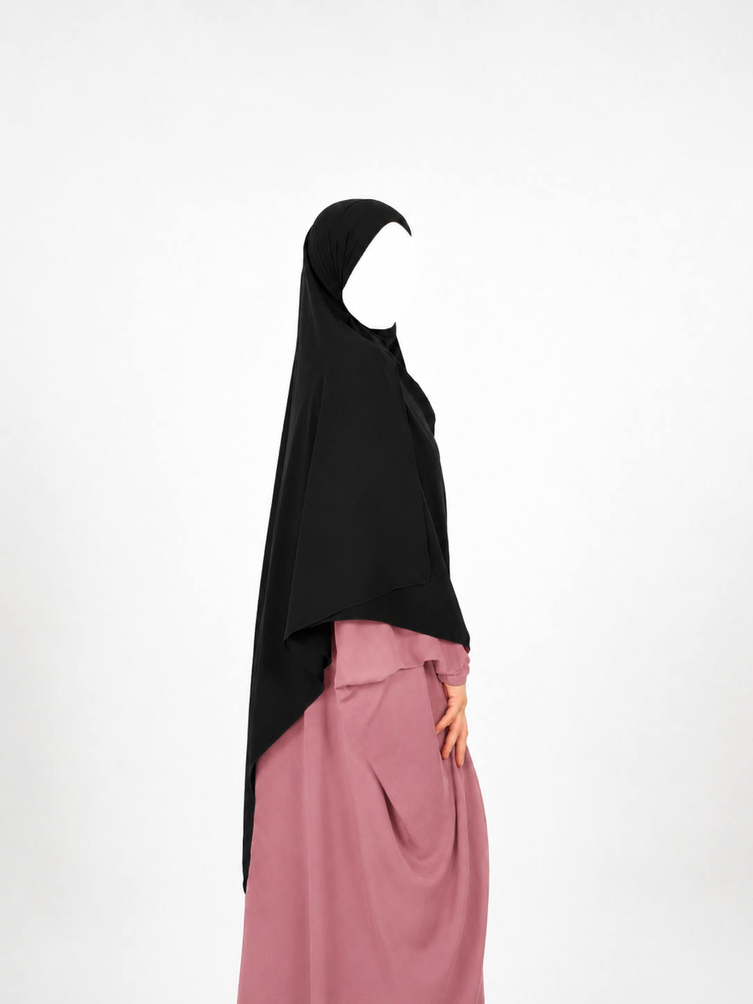 Large Maxi Hijab - Black