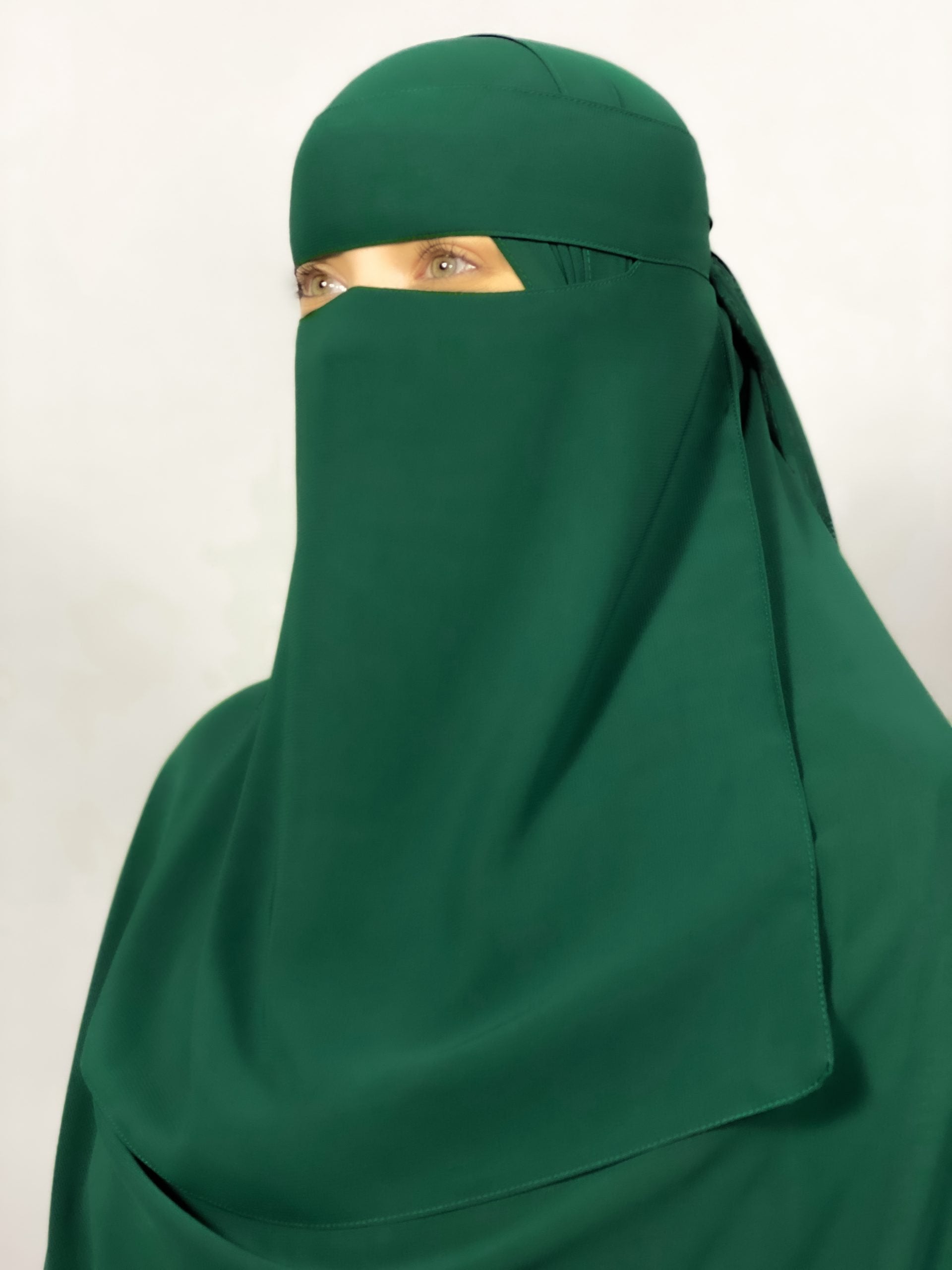 Medium 1 Layer Niqab | No-Pinch