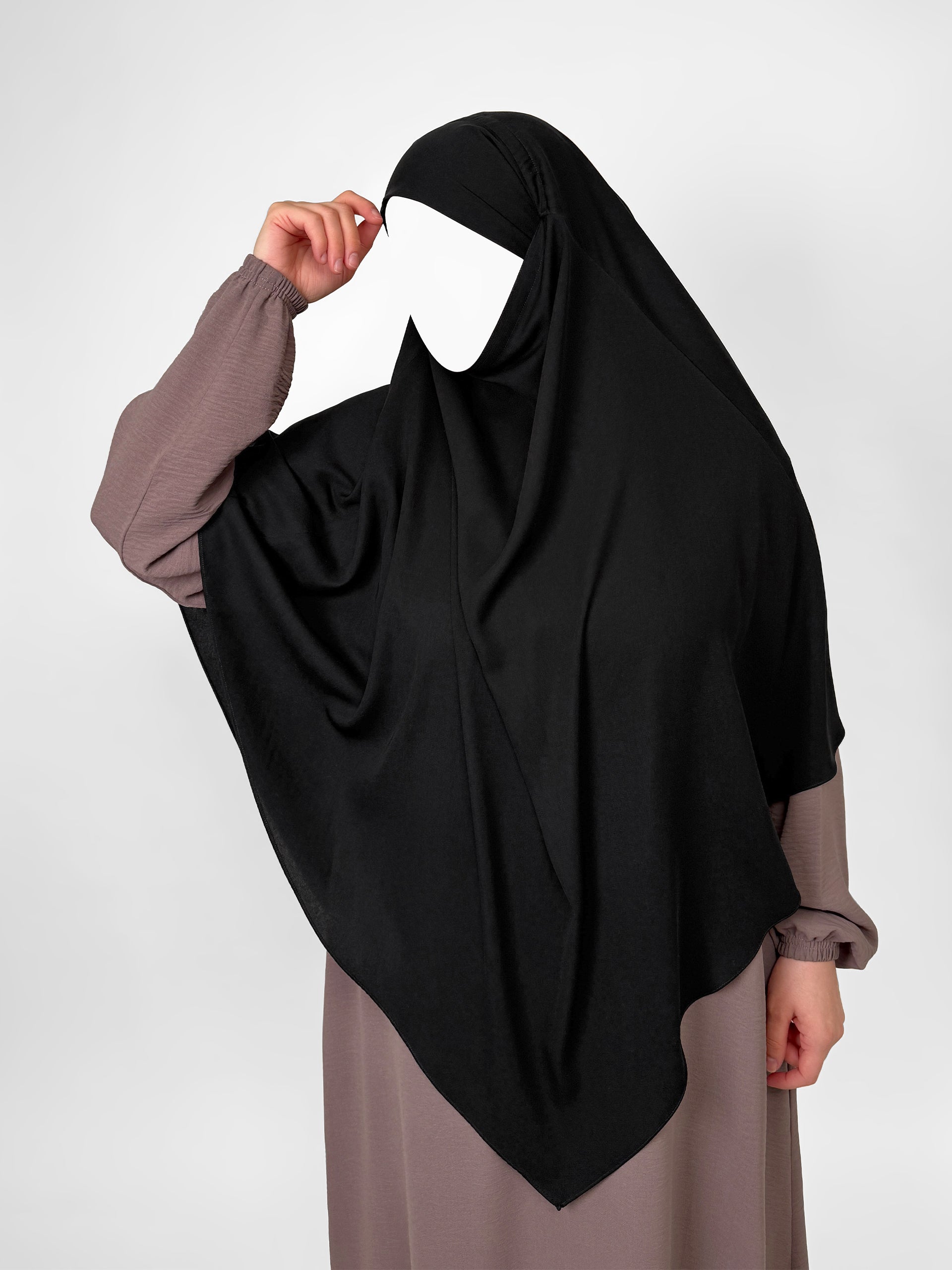 Matte Diamond Khimar | Medium