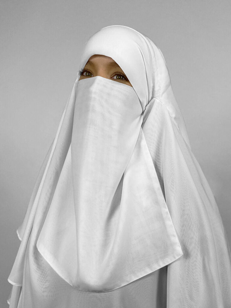 Medium Half Niqab | Tie Back