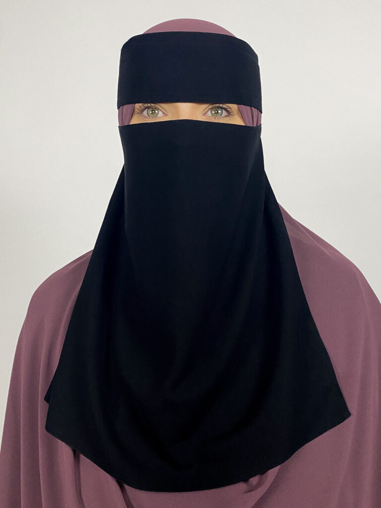 Saudi Niqab | Medium | Elasticated Sides