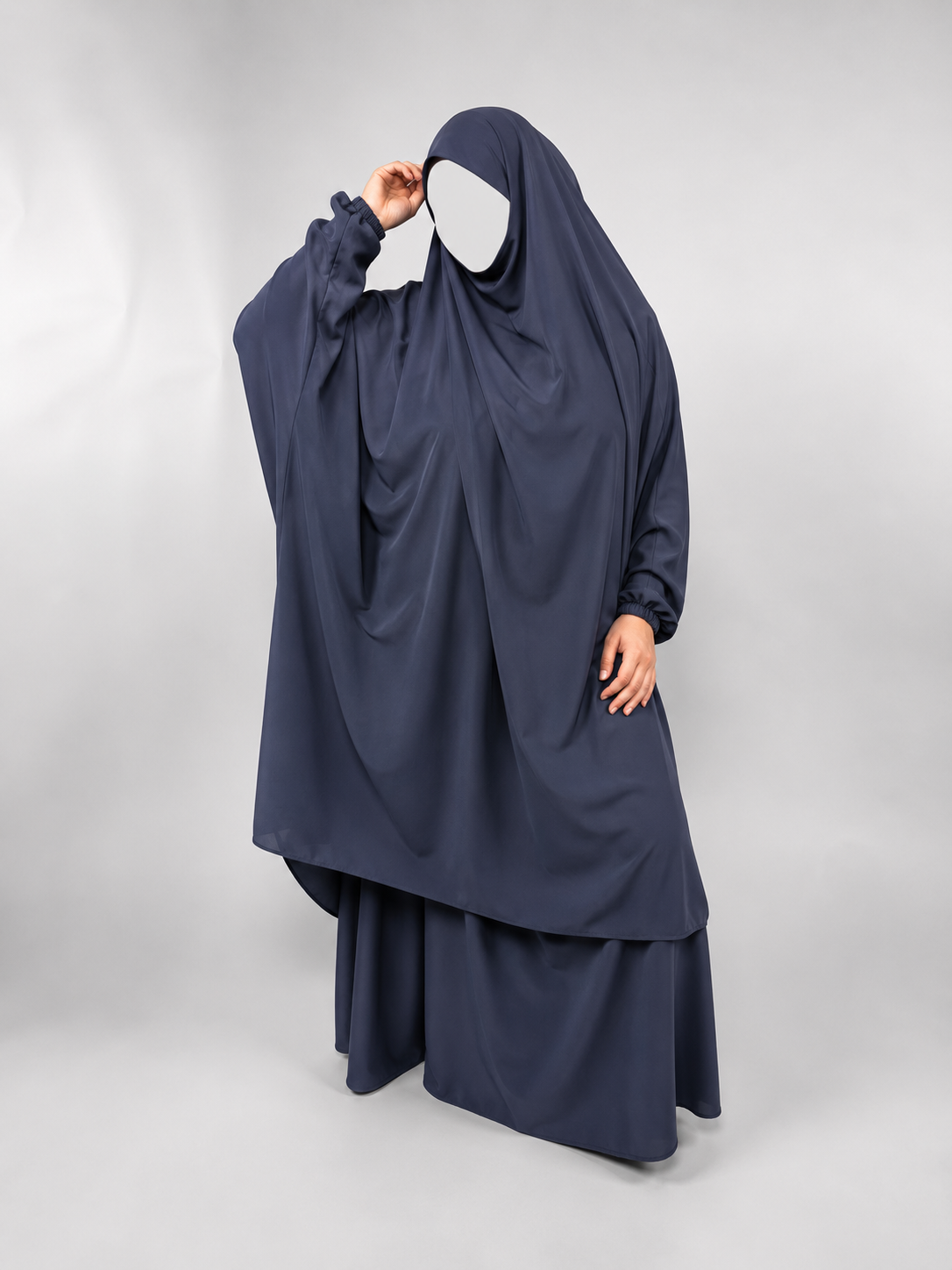 2 Piece Jilbab | Elastic Cuff | Nida