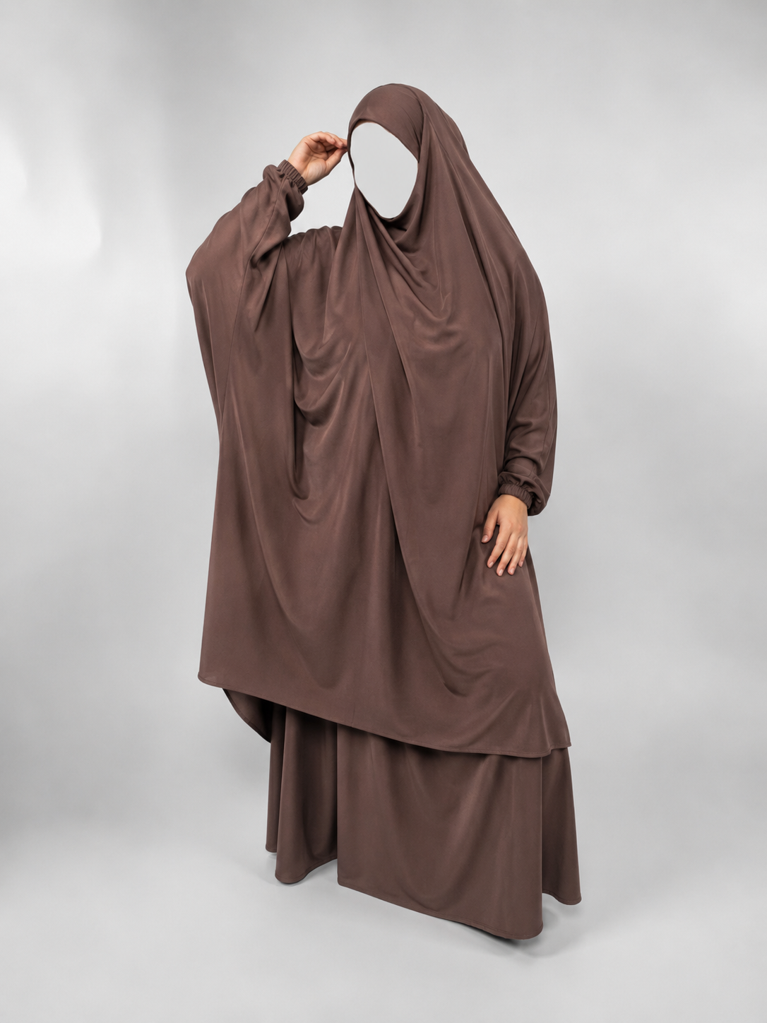 2 Piece Jilbab | Elastic Cuff | Nida