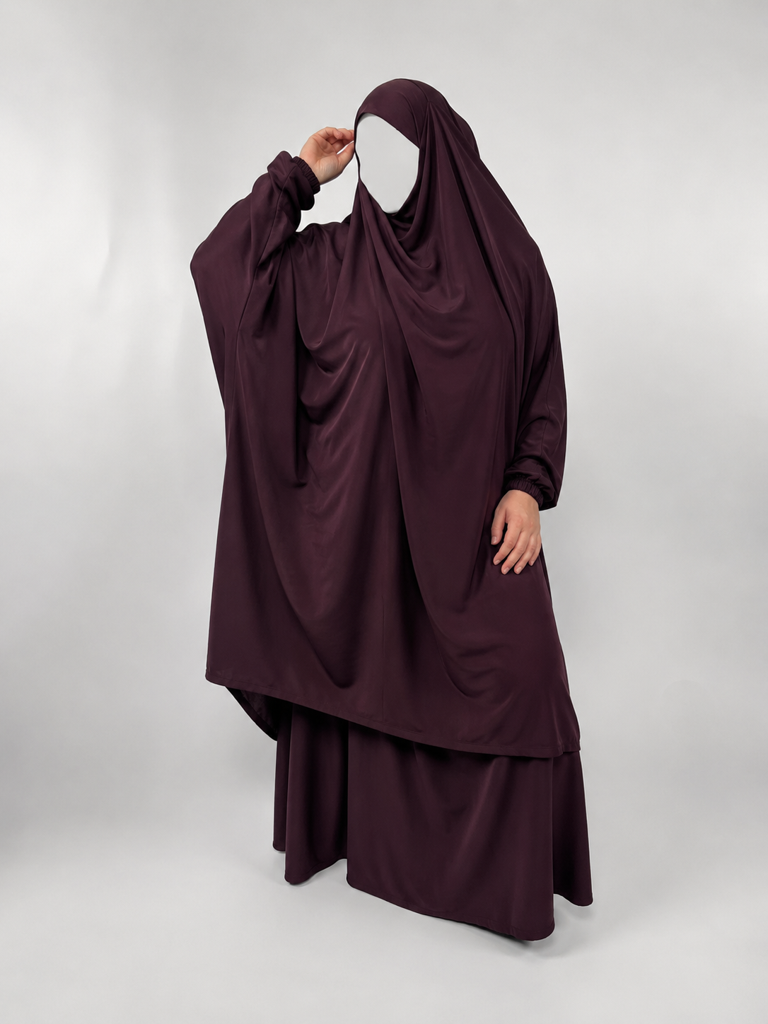 2 Piece Jilbab | Elastic Cuff | Nida