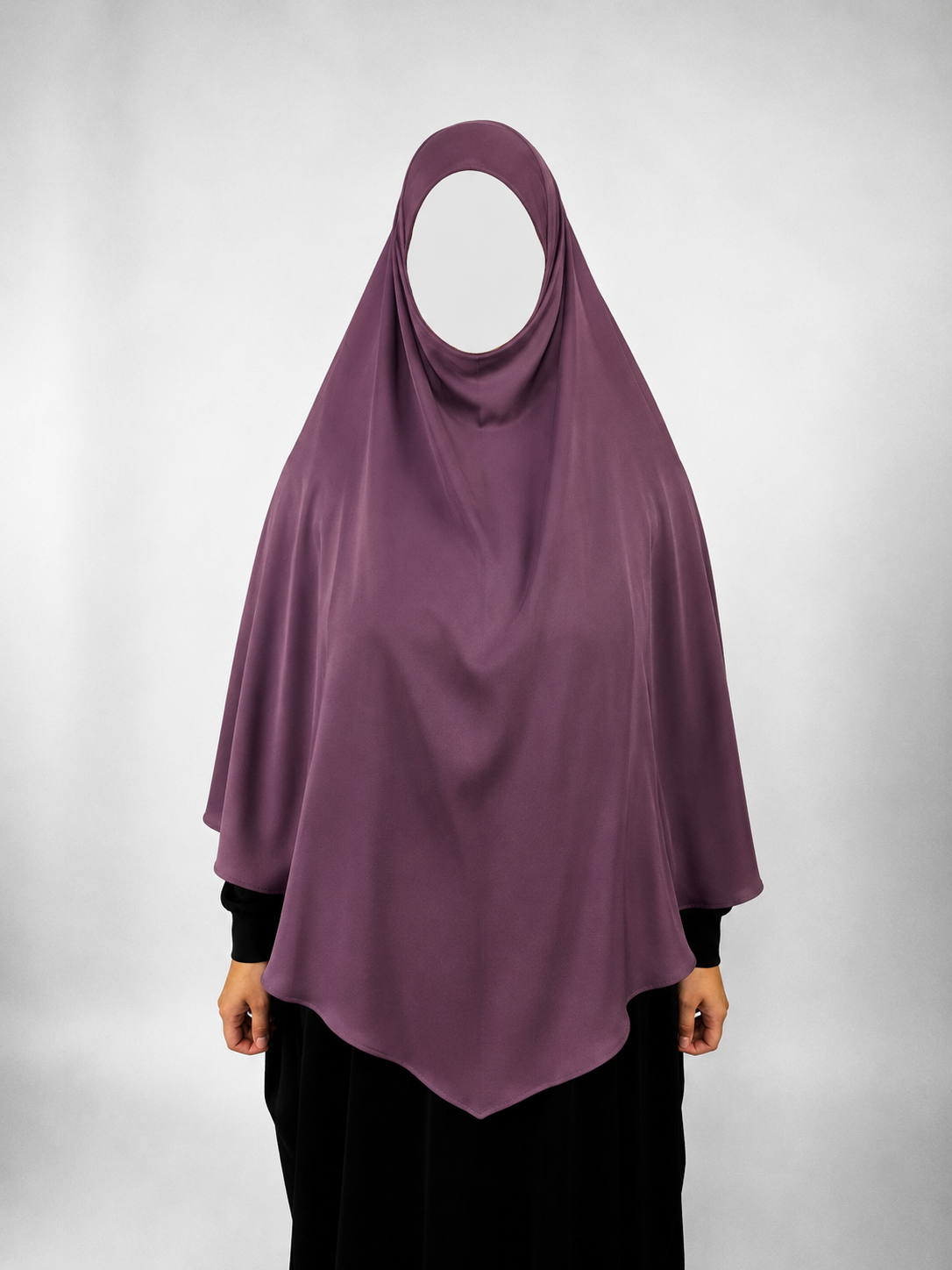 Mulberry Mist Diamond Khimar | Short