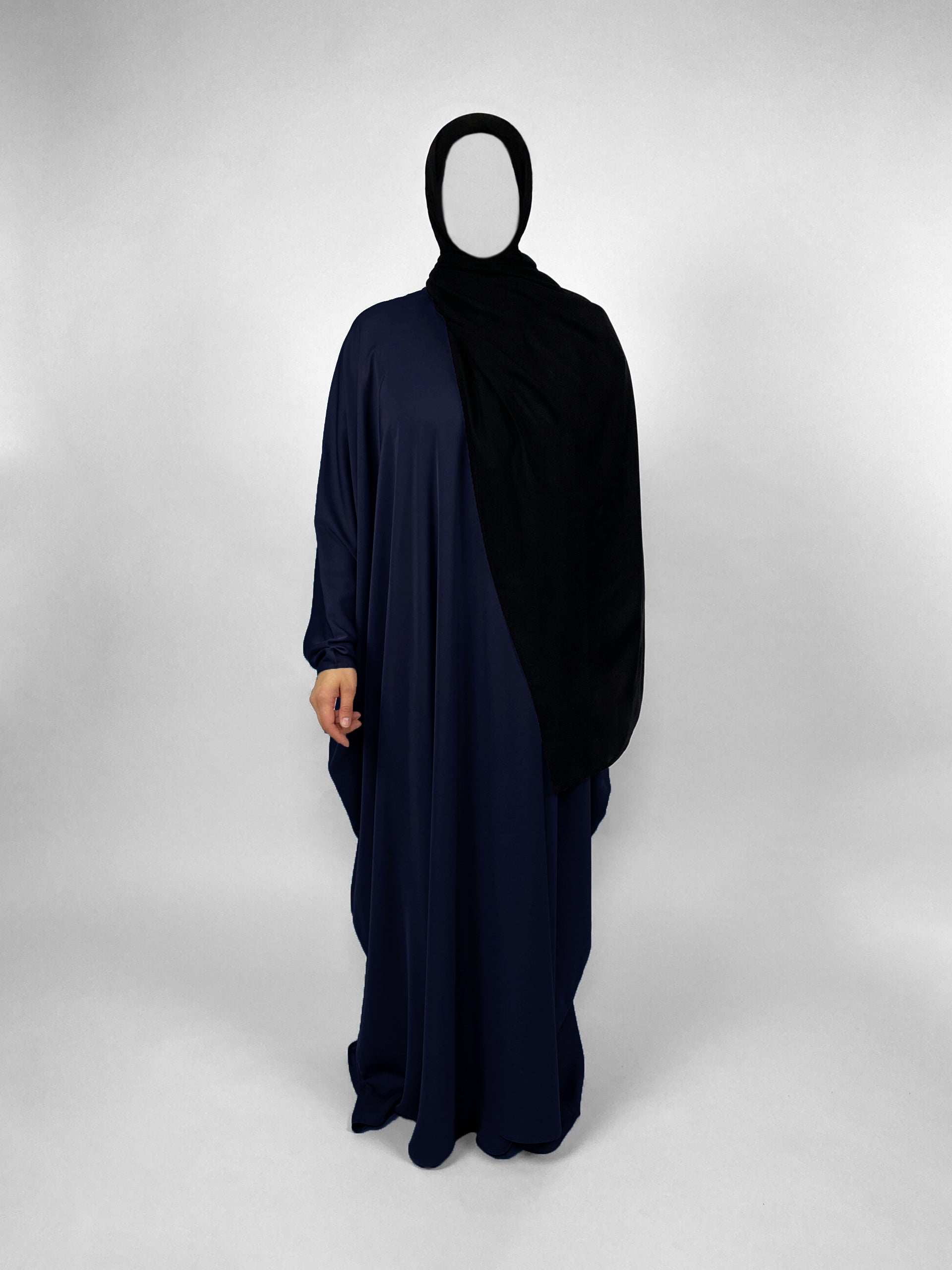 Classic Butterfly Abaya | Navy