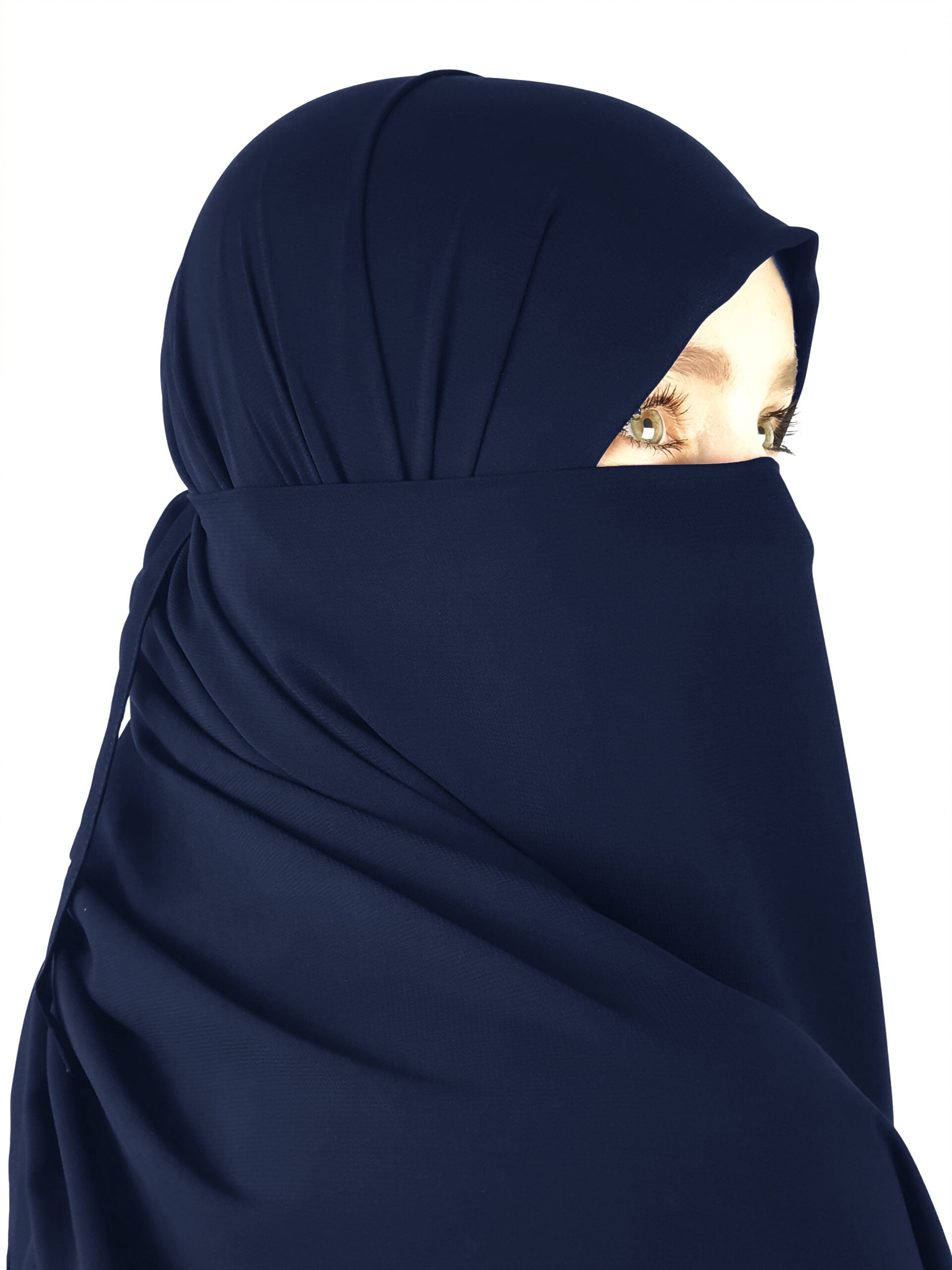 Medium Half Niqab | Tie Back