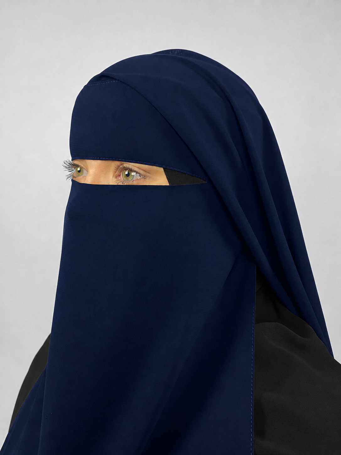 Long Rectangular 2 Layer Niqab | Pinch