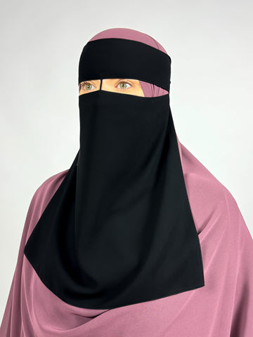 Wide Eye Nose String Niqab | Medium