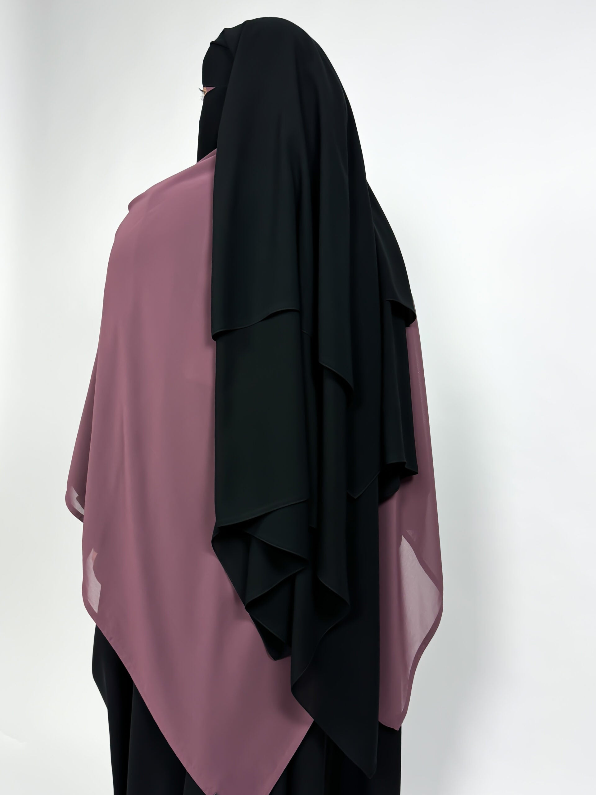 Long 3 Layer Diamond Niqab | Nose String