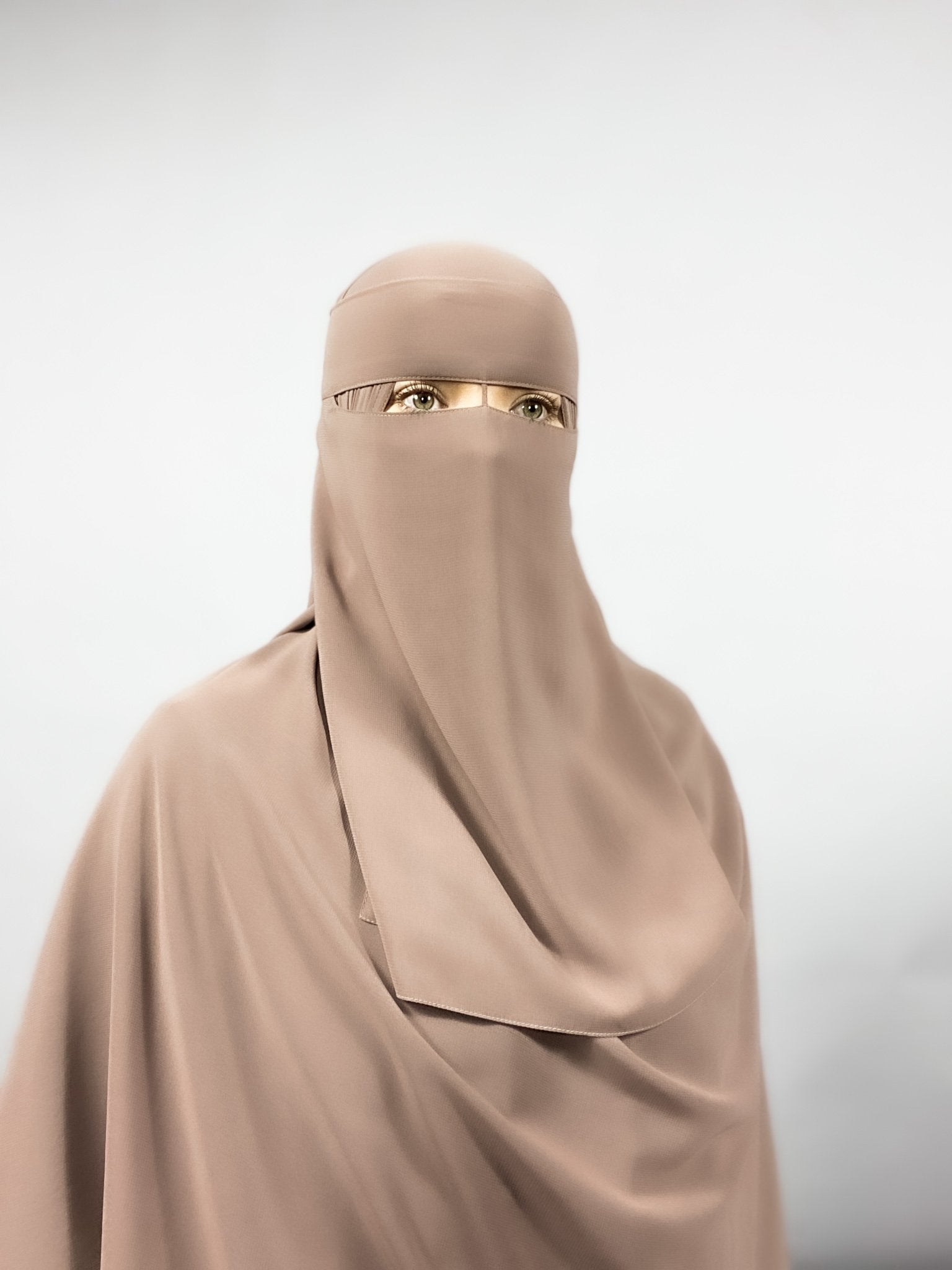 Medium 1 Layer Niqab | Thin Nose String