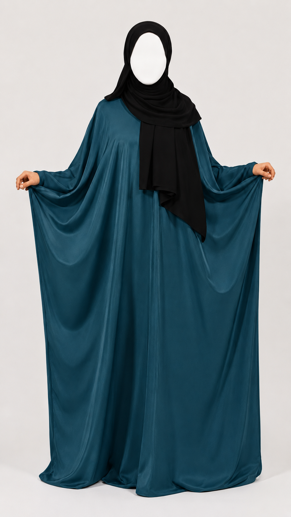 Classic Butterfly Abaya | Peacock Jewel