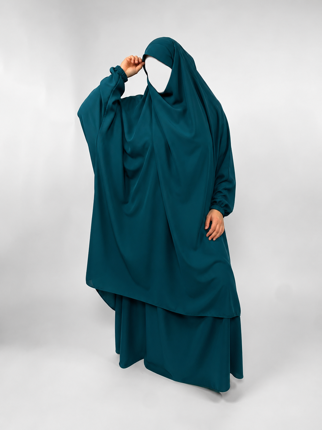 2 Piece Jilbab | Elastic Cuff | Nida